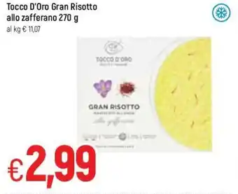 Famila Tocco D'Oro Gran Risotto allo zafferano 270g offerta