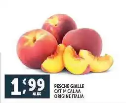 Deco Supermercati PESCHE GIALLE offerta