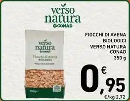 Spazio Conad FIOCCHI DI AVENA BIOLOGICI VERSO NATURA CONAD offerta