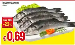 Famila BRANZINO 800/1000 offerta