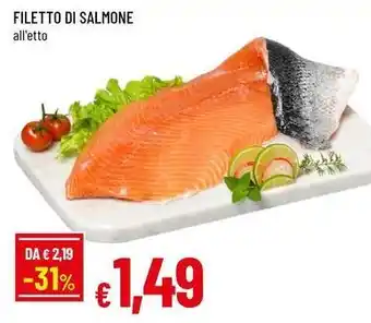 Famila FILETTO DI SALMONE offerta