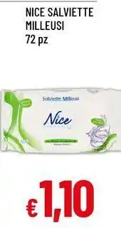 Famila NICE SALVIETTE MILLEUSI 72 pz offerta