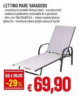 Famila LETTINO MARE VARADERO offerta