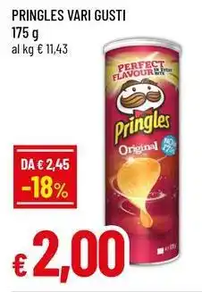 Famila Superstore PRINGLES VARI GUSTI offerta