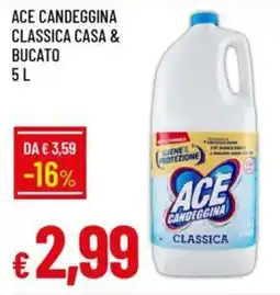 Galassia ACE CANDEGGINA CLASSICA CASA & BUCATO 5 L offerta
