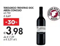 TEROLDEGO TRENTINO DOC AREIN CONCILIO