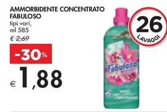 Bennet AMMORBIDENTE CONCENTRATO FABULOSO tipi vari offerta