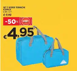 Bennet SET 2 BORSE TERMICHE ICEPACK offerta