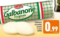 Conad FORMAGGIO GALBANONE GALBANI offerta