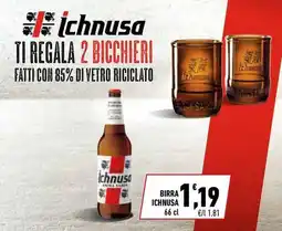 Conad BIRRA ICHNUSA 66 cl offerta