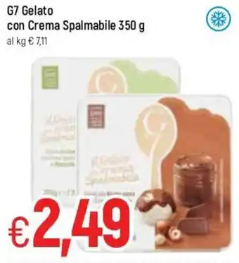 Famila G7 Gelato con Crema Spalmabile 350g offerta