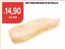 Ekom FETTINE IMPANATE DI POLLO offerta