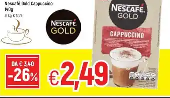 Famila Nescafé Gold Cappuccino 140g offerta