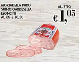 Coal MORTADELLA PURO SUINO GARDESELLA LEONCINI offerta