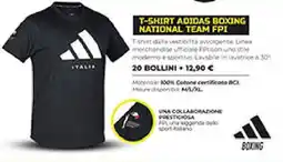 T-SHIRT ADIDAS BOXING NATIONAL TEAM FPI
