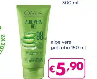 Acqua & Sapone Omia aloe vera gel tubo 150 ml offerta
