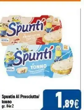 Spunti al prosciutta /tonno