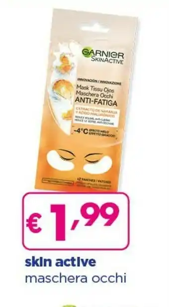 Acqua & Sapone Skin active maschera occhi offerta