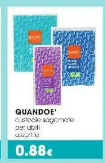 Quando e custodie sagomate per abiti