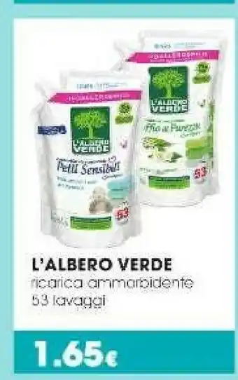 Tigotà L'albero verde ricarica ammorbidente offerta