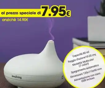 Tigotà Il diffusore di aroma ad ultrasuoni offerta