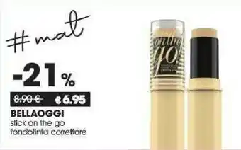 Tigotà Bellaoggi stick on the go fondotinta correttore offerta