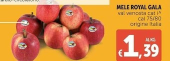 Deco Supermercati Mele royal gala offerta