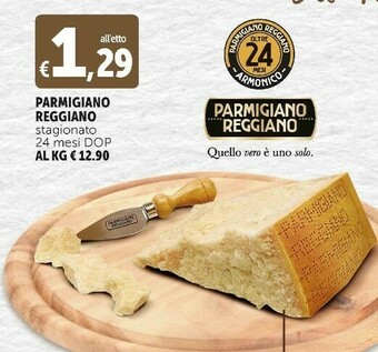 Parmigiano reggiano stagionato 24 mesi dop