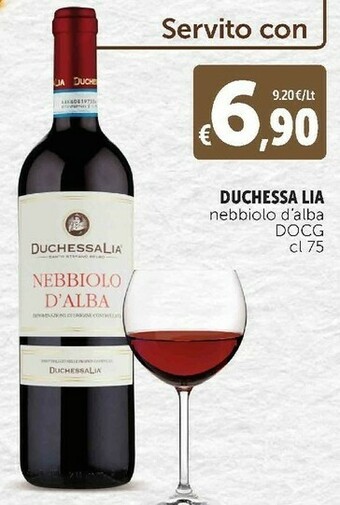 Duchessalia - nebbiolo d'alba 750 g(ml)
