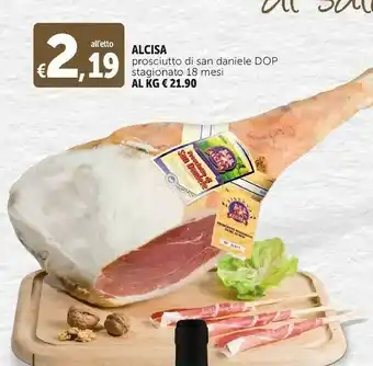 Deco Supermercati Prosciutto di san daniele dop stagionato 18 mesi offerta