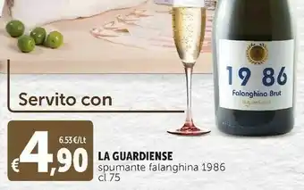 Deco Supermercati Spumante falanghina 1986 offerta