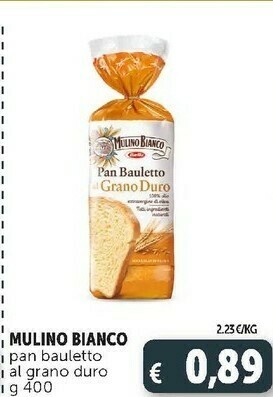 Deco Supermercati Pan bauletto al grano duro 400 g(ml) offerta
