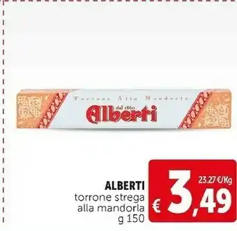 Deco Supermercati Torrone strega alla mandorla offerta
