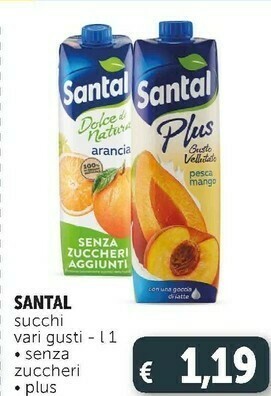 Deco Supermercati Plus pesca mango 1000 g(ml) offerta