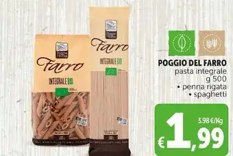 Deco Supermercati Penne di farro integrale bio 500 g(ml) offerta