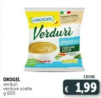Deco Supermercati Verdurì verdure scelte il benessere offerta