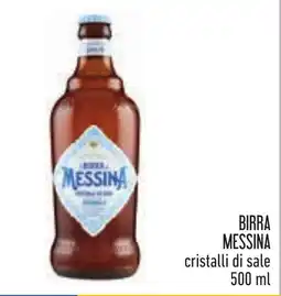 Conad BIRRA MESSINA cristalli di sale 500 ml offerta