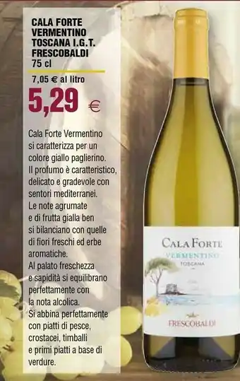 Cala forte vermentino toscana igt