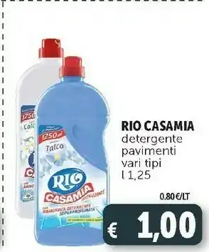 Deco Supermercati Rio casamia detergente pavimenti offerta