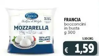 Deco Supermercati Francia bocconcini in busta offerta
