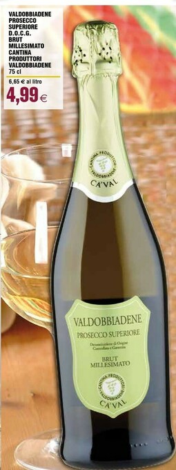 Bbiadene prosecco superiore docg 750 g(ml)