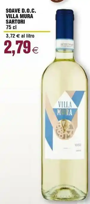 Ipercoop Sartori soave doc villa mura offerta