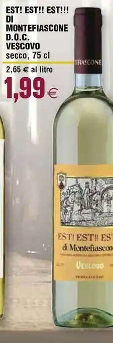 Ipercoop Est! est! est! di montefiascone offerta