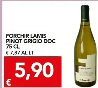 TuoDi Forchir lamis pinot grigio 750 ml offerta