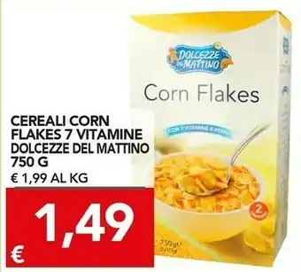 TuoDi Cereali corn flakes 7 vitamine offerta