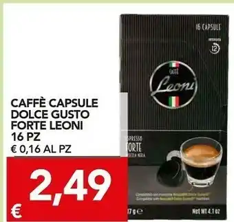 TuoDi Caffè capsule dolce gusto forte offerta