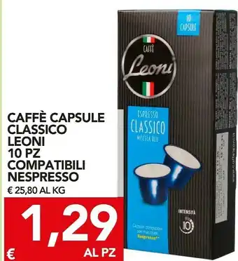 TuoDi Caffè capsule classico 10 pz compatibili nespresso offerta