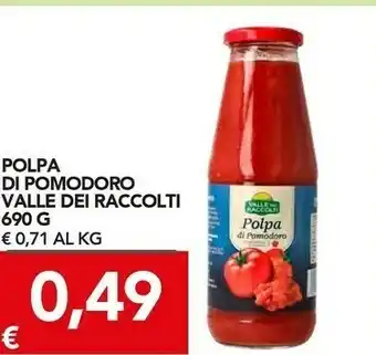 TuoDi Vallè dei raccolti polpa di pomodoro offerta