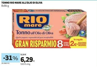 Alta Supermercati Tonno all'olio di oliva offerta