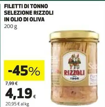 Rizzoli filetti di tonno selezione